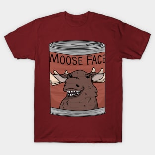 Can o' Moose Face T-Shirt